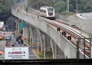 LRT Jakarta Fase 1B Progres 5105 Operasional 2026 Mendekati
