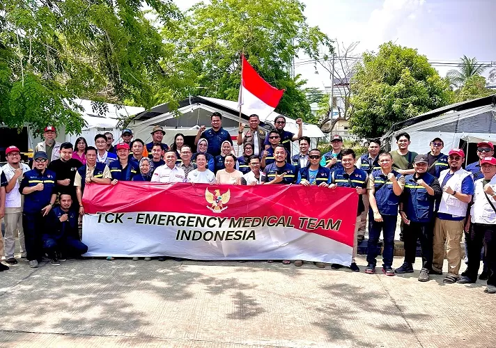 Solidaritas Medis Dokter IDI dan TCK EMT Selamatkan Ribuan Korban Gempa Myanmar