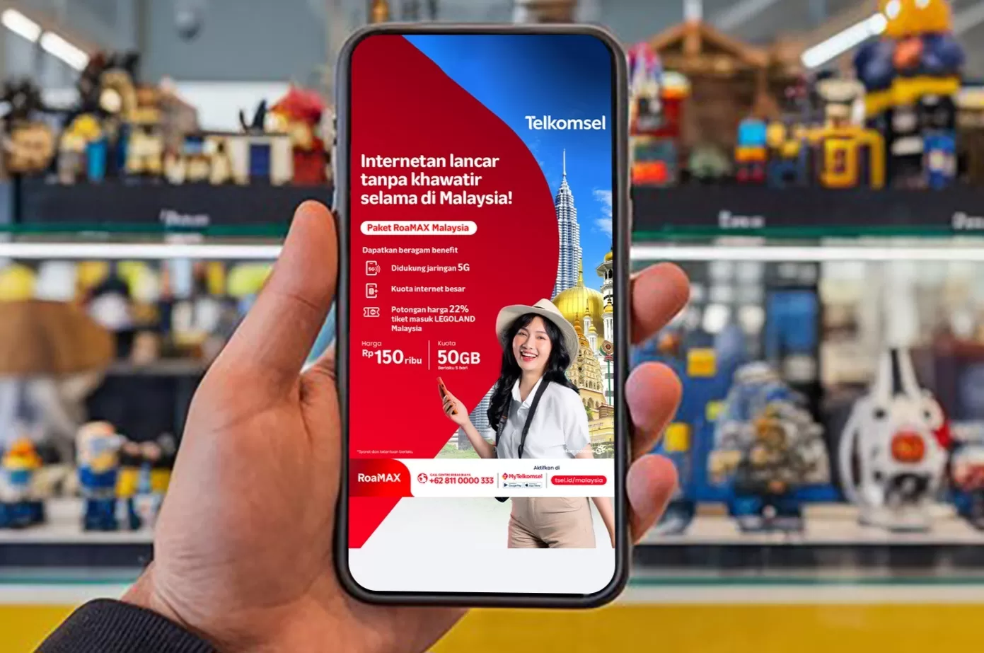 Telkomsel dan Legoland Malaysia Berkolaborasi Nikmati Diskon 22 Tiket Masuk