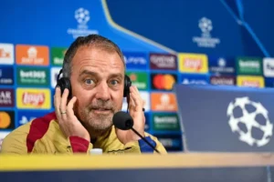 Atmosfer Pesta Ruang Ganti Barca Olmo vs Tekanan Flick
