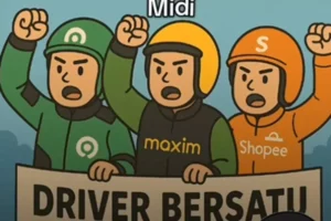 Demo Ribuan Driver Ojol Tuntutan Keadilan Tarif dan Regulasi Baru