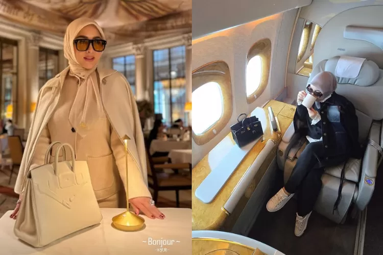 Kemewahan Syahrini di Paris Jet Pribadi Hermes Rp702 Juta dan Pesona Negeri Mode
