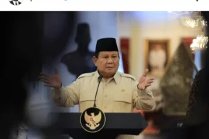 Prabowo Umumkan Bank Emas Pertama Indonesia di Istana Merdeka