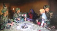 Satgas Yonif 521DY Bina Sinergitas Lewat Komunikasi Sosial yang Kuat