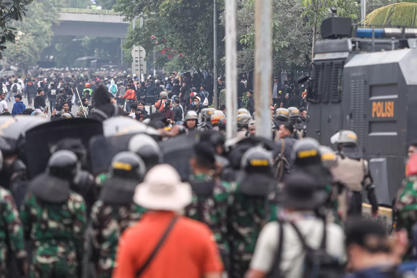 Aksi Massa Lumpuhkan Tol Dalam Kota Jasa Marga Darurat