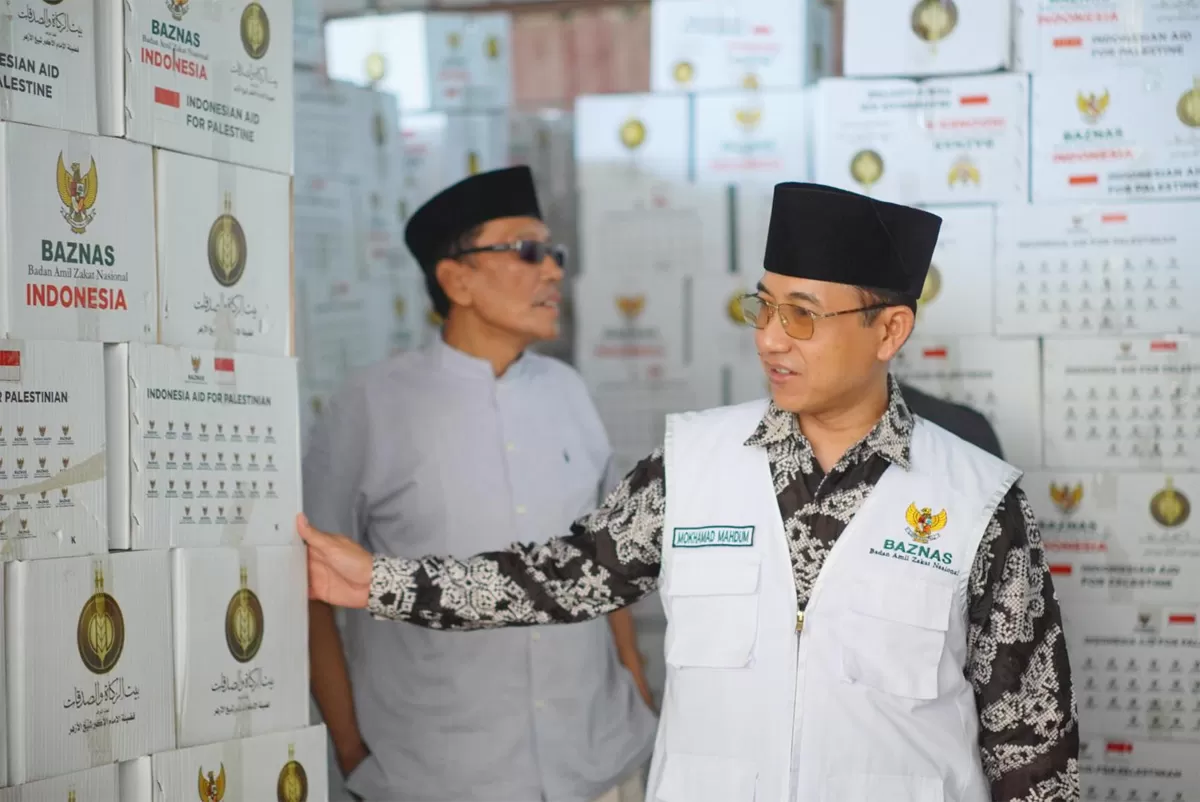 BAZNAS RI Pastikan Bantuan Kemanusiaan Palestina di Mesir Terkirim Aman