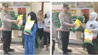 Gerakan Pangan Murah Polres Langkat Sukses, 16 Ton Beras Terjual Habis