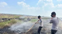 Prajurit Brimob Riau Gugur Tragis Saat Padamkan Kebakaran Hutan Rokan Hilir