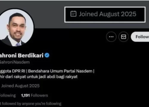 Akun Sahroni Palsu? Misteri di Balik Sosok ‘Berdikari’ Terbongkar