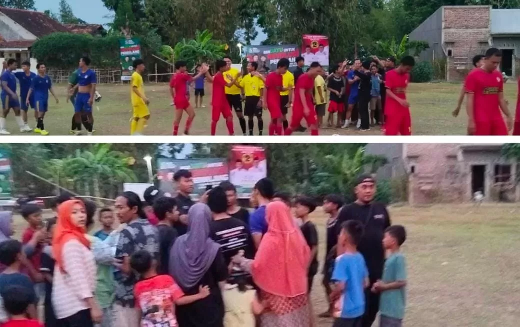 Kemenangan Tim Desa Sokawangi Dukungan Vicky Prasetyo Sia sia