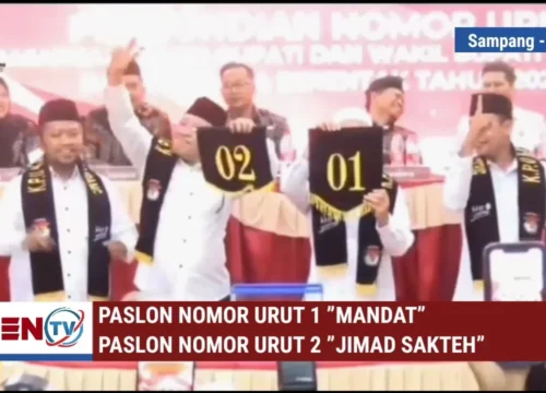 Nomor Urut Paslon Sampang: Kejutan Mengejutkan di Rapat Pleno KPU