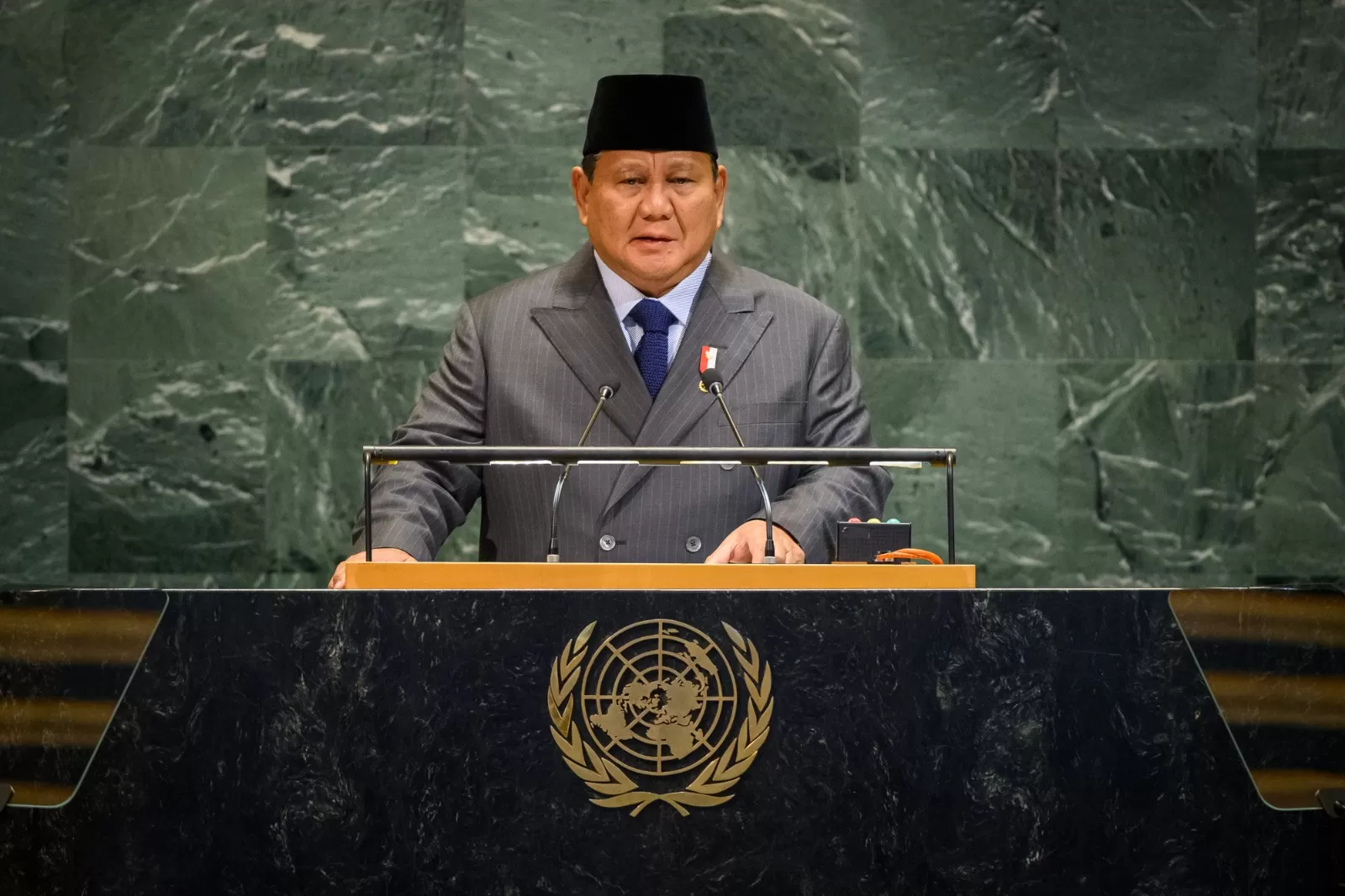Prabowo Lantang di PBB Dukungan untuk Palestina Solusi Dua Negara Tegas