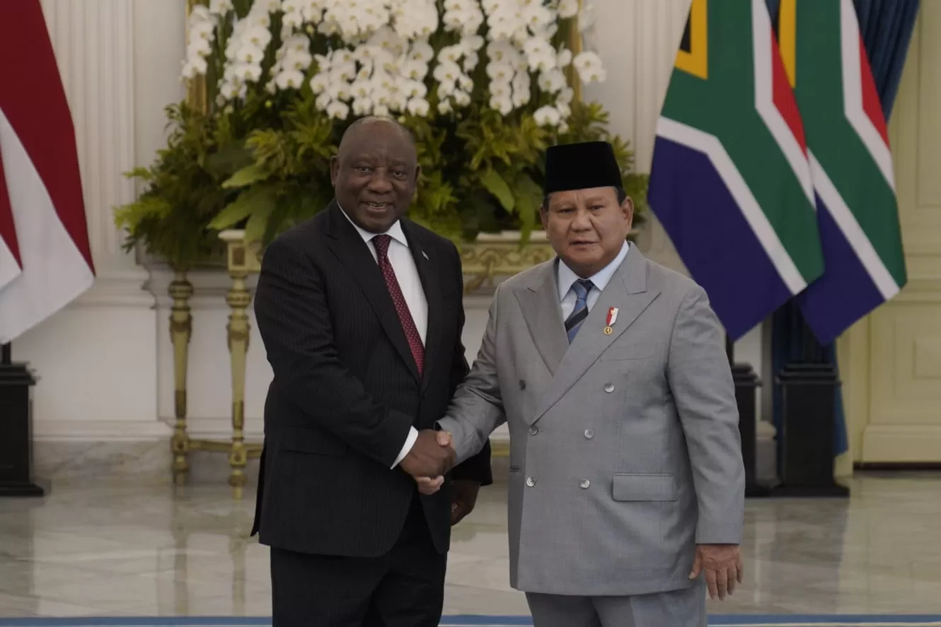 Amandla Prabowo Ketika Persahabatan Afrika Selatan Bersemi di Istana Negara