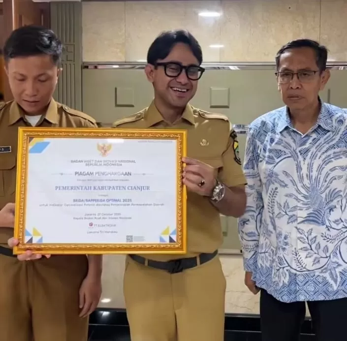 Cianjur Gempar BRIDA Apresiasi BAPPERIDA Inovasi Daerah Meledak 2025