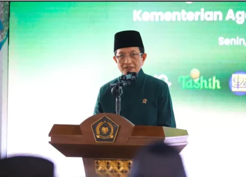 Menag: Tebang Pohon Atas Nama Allah, Bukan Demi Uang, Bumi Akan Berseri.
