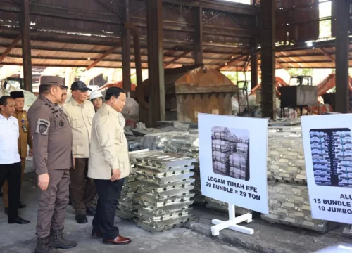 Prabowo Berang Bongkar Rahasia Tanah Rp128 T di Babel: Jangan Sampai Hilang!
