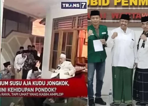 Ratusan Santri Lirboyo Geruduk Polda Jateng, Ada Apa dengan Trans7 dan KH Anwar Mansur?