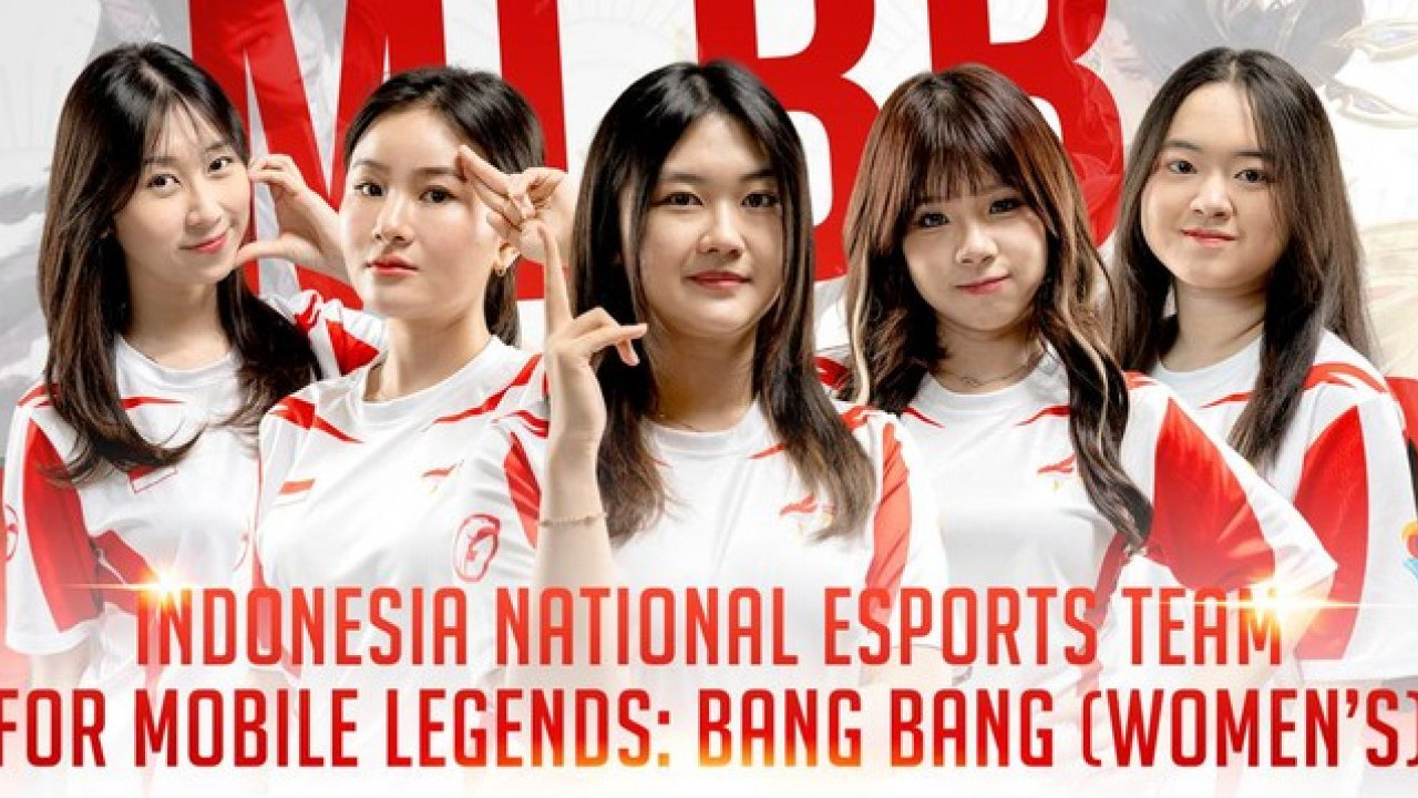 Timnas Esports Mobile Legends Indonesia Women. Foto: PB ESI