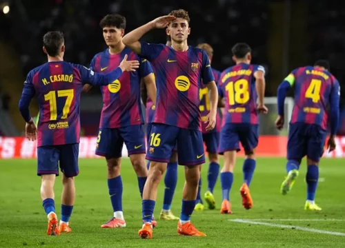 Fermin Lopez Menggila, Barcelona Pesta Gol 6-1, Olympiacos Bertekuk Lutut