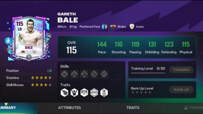 FC Mobile Buruan Klaim Kode Redeem Spesial Gareth Bale Gems Emas 22 Desember