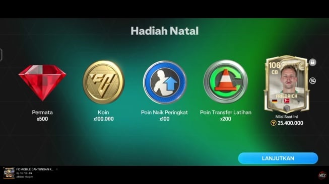 FC Mobile Rebut 100 Ribu Koin Pemain Top 106 112 dengan Kode Redeem