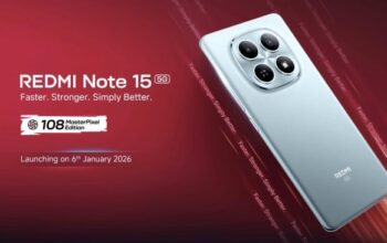 Redmi Note 15 5G Tipis Tahan Air Goda Penggemar dengan Desain Futuristik