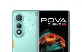 Tecno Pova Curve 2 5G Render Bocor Baterai 8000mAh Siap Guncang Pasar