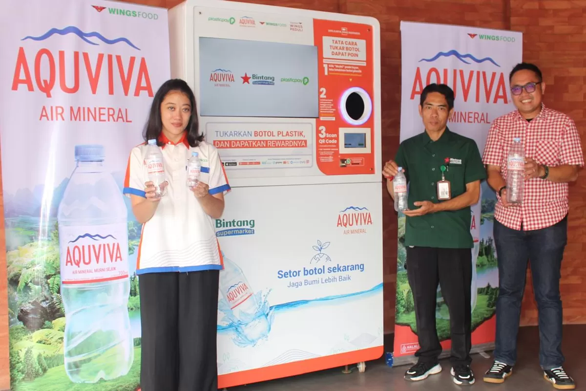 AQUVIVA Gebrak Bali RVM Daur Ulang Pertama Buka Gerakan Besar