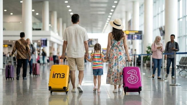 Liburan Anti Ribet Aktifkan Paket IM3 Tri Tetap Online di Mana Saja