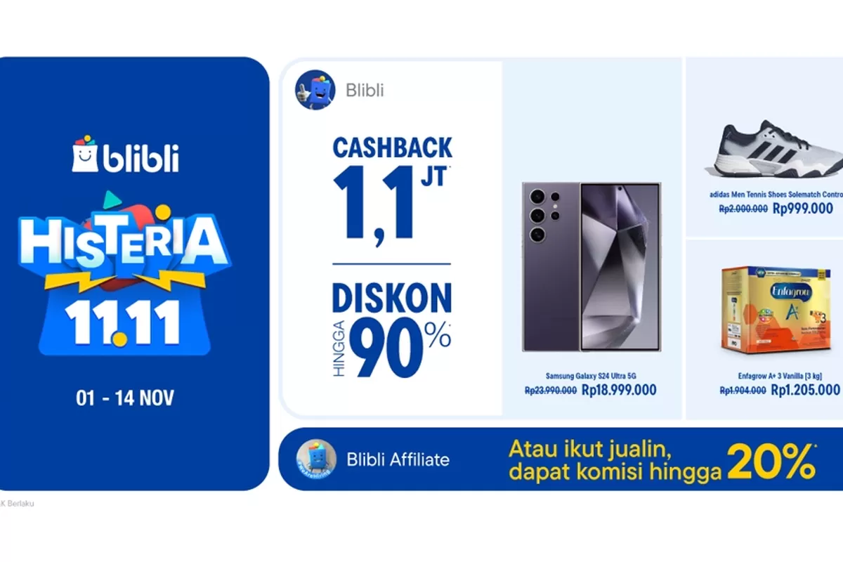 Promo 1111 Blibli HP Samsung 2 Jutaan Kamera Jempolan Hasil Foto Wow