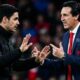 Unai Emery Tegas: Tak Salami Arteta Bukan Sengaja, Usai Villa Kalah!