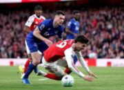 Kisah Heroik Calafiori di Babak Pertama: Arsenal vs Everton Masih Buntu Tanpa Gol!