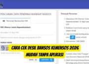 Panduan Lengkap: Cek Desil Bansos Kemensos 2026 Tanpa Aplikasi, Pastikan Anda Terdaftar!