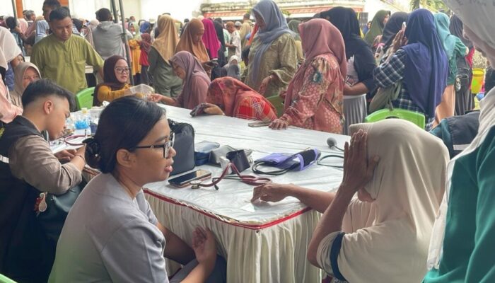 Jejak Kebaikan IDI Boalemo di Ramadhan Fair 2026: Cek Kesehatan Gratis dan Bantuan Sembako untuk Warga