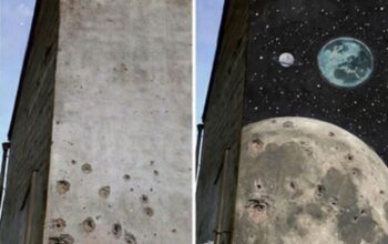 Tak Disangka! Bekas Luka Perang di Irak Berubah Jadi Maha Karya Penuh Harapan, Ini Kisahnya!