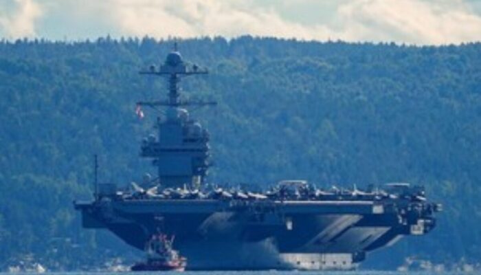 Rahasia Tersembunyi USS Gerald Ford: Kecanggihan & Drama di Balik Kritik Pedas Trump!