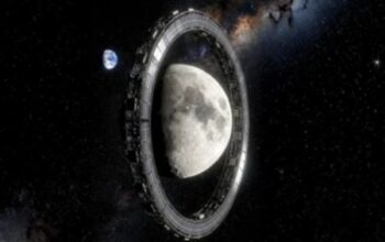 TERBONGKAR! Jepang Rencanakan Cincin Energi Raksasa di Bulan, Sumber Listrik Bumi Tak Terbatas?