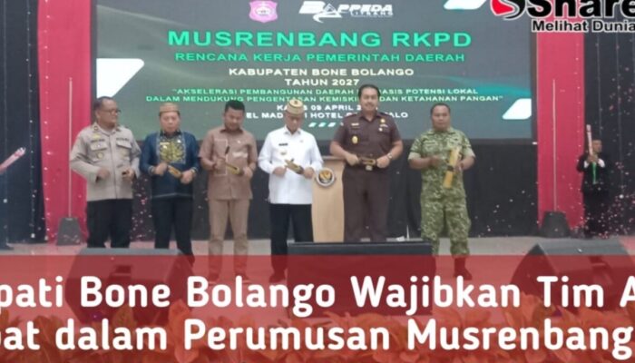 Terbongkar! Strategi Revolusioner Bupati Bone Bolango Wujudkan Musrenbang 2027 Berkelas Dunia