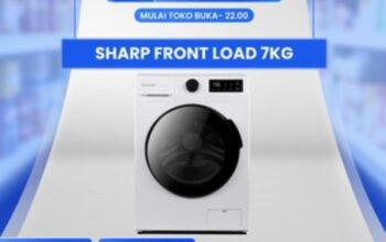 RAHASIA Hemat JUTAAN! Mesin Cuci Front Load 7KG Impian Cuma 4 Jutaan di Transmart Full Day Sale?!
