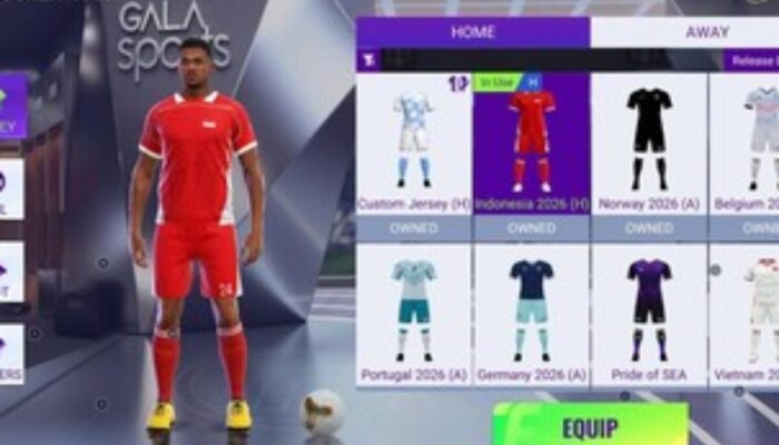 Game Bola HP RAM 2GB Gegerkan Indonesia? Total Football VNG Pesaing FIFA & eFootball!