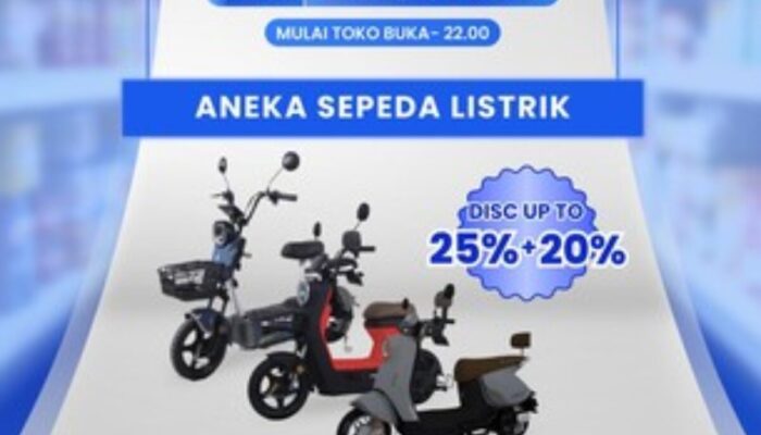 TERBONGKAR! Cara Pintar Beli Sepeda Listrik Impian di Transmart: Hematnya Bikin Melongo!