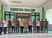 Perkuat Sinergi, Kapolres Boalemo Kunjungi Kodim 1316 dan Kejari