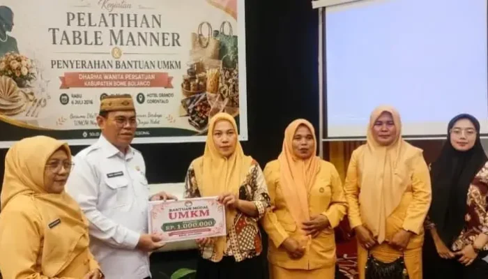 Sekda Iwan Mustapa Dorong DWP Bone Bolango Jadi Penggerak UMKM