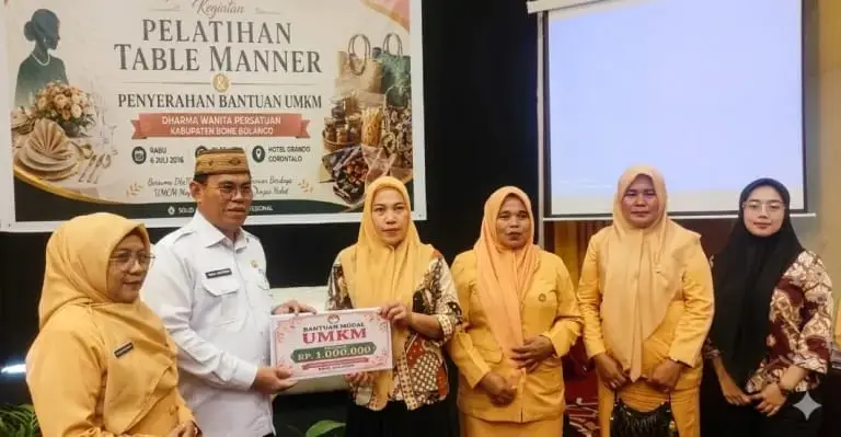 Sekda Iwan Mustapa Dorong DWP Bone Bolango Jadi Penggerak UMKM