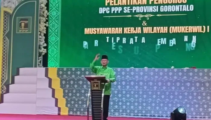 Ismet Mile Lantik 6 DPC PPP Gorontalo, Targetkan Tambah Kursi DPRD