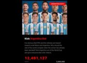 12 Juta Orang Teken Petisi Tuntut Argentina Didiskualifikasi 10 12 Juta Orang Teken Petisi Tuntut Argentina Didiskualifikasi