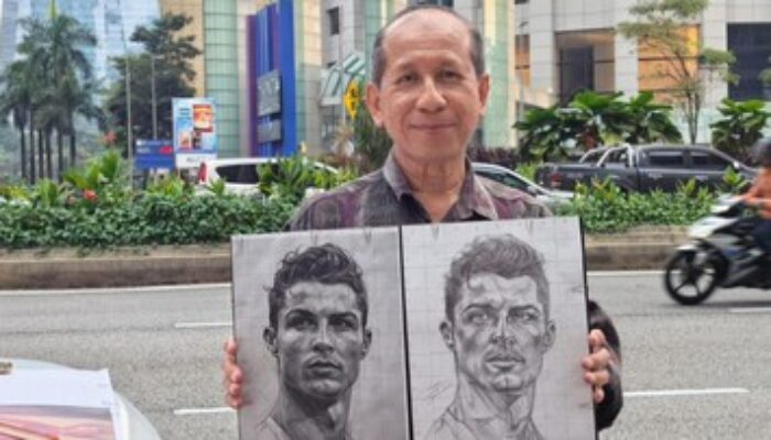 Unik, Belajar Gambar Pakai iPad dengan Bapak Taksi di Malaysia