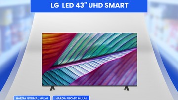 Diskon Transmart: LG LED 43 UHD Smart TV Kini Mulai Rp 3 Jutaan