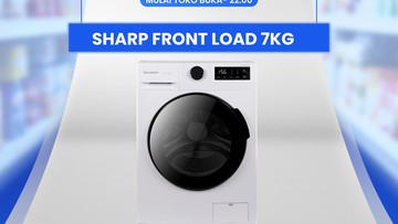 Promo Mesin Cuci Sharp 7kg di Transmart Full Day Sale 12 Juli 2026