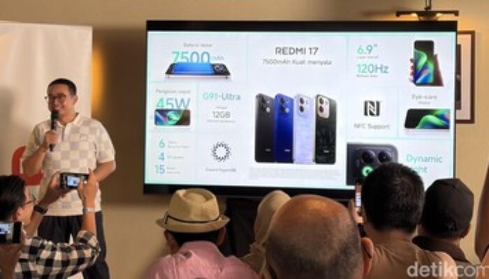 Harga dan Spesifikasi Redmi 17 di Indonesia, Baterai 7.500 mAh